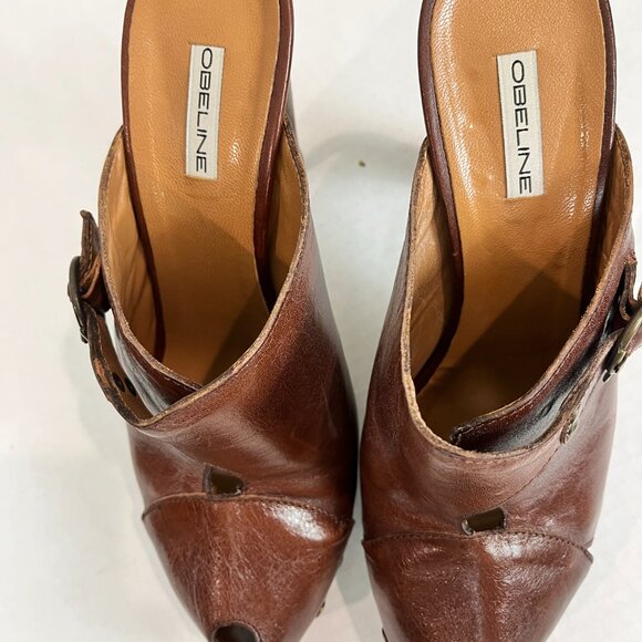 Women's Obeline Heeled Peep toe Pump Size EU 39, US 9 - Picture 5 of 8